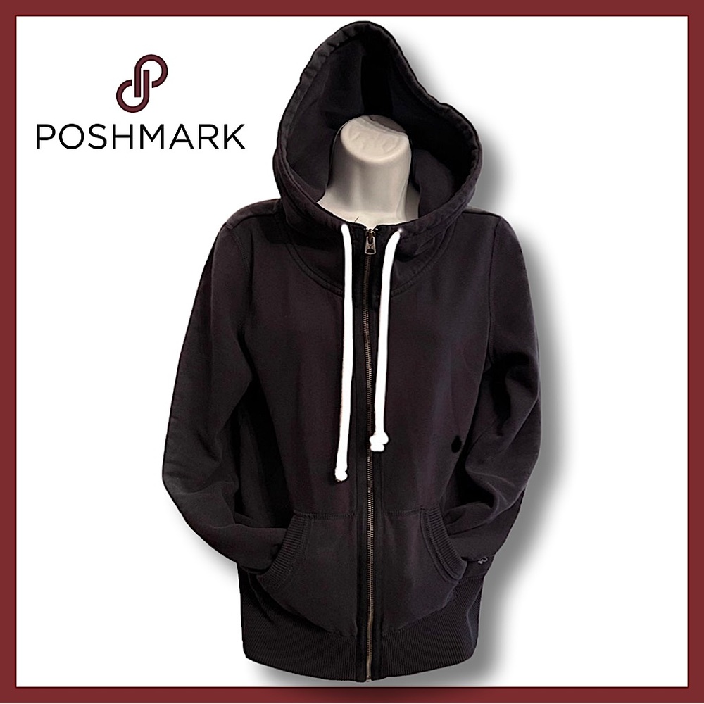 American Eagle Zip-up Hoodie Navy Size Medium